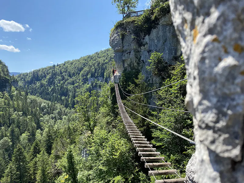 Via ferrata La Combe Saint-Pierre
